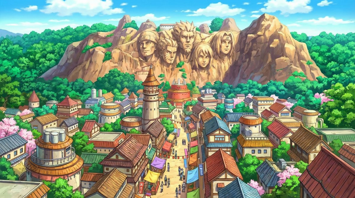 抖漫社区动漫-木叶风景